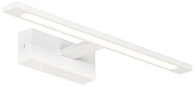 Aplică albă 41,5 cm cu LED inclus IP44 - Jerre