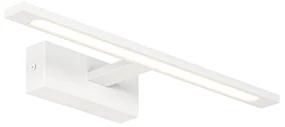 Aplică albă 41,5 cm cu LED inclus IP44 - Jerre