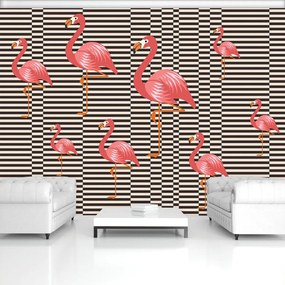 Fototapet - Flamingo (152,5x104 cm)