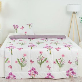 Stanex CLASSIC set de vară Spring purple , 140 x200 cm, 40 x 60 cm