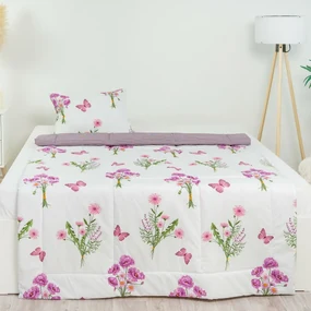 Stanex CLASSIC set de vară Spring purple , 140 x200 cm, 40 x 60 cm