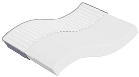 vidaXL Saltea din spumă, fermitate medie moale, 140x190 cm