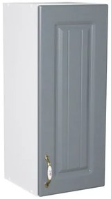 Corp superior 30 cu 1 usa Zebra MDF gri dungi