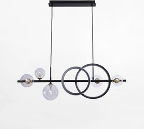 Lustra moderna suspendata LED CCT TAREMI
