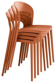 Scaun sufragerie Recibir (portocalilu) . 1116463