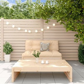 3186620 vidaXL Set mobilier relaxare de grădină, 2 piese, lemn masiv de pin
