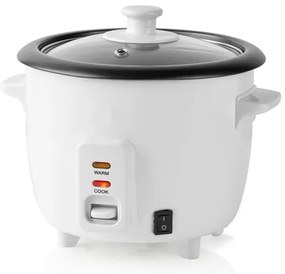 Aparat de gătit orez 300W/230V 0,6l alb Nedis KARC06WT