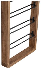 Suport pentru vin de perete pentru 8 sticle maro Sorrento – Light &amp; Living