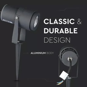 LED Lampă exterior LED/12W/100-240V IP65 culoarea luminii verde