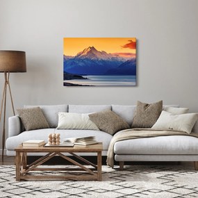 Tablou - Lacul Pukaki (90x60 cm)