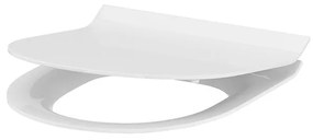 Capac wc soft close duroplast Cersanit Crea Slim, oval Ovala