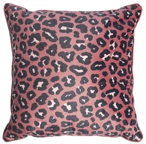 Perna decorativa, Mistral, Velvet Jaguar Small Blush, 45 x 45 cm, poliester, multicolor