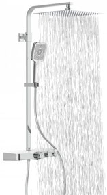 Schütte 60530 - Set de duș OCEAN cu baterie termostatică, crom lucios