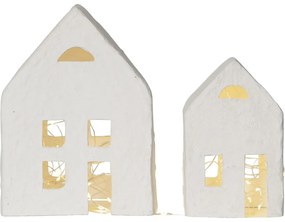 Decorațiune luminoasă de Crăciun albă 2 buc. Plain – Star Trading