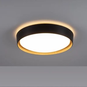 Leuchten Direkt 1434718-LED Lampă plafon EMILIA 28,8W/230V negru dimabil
