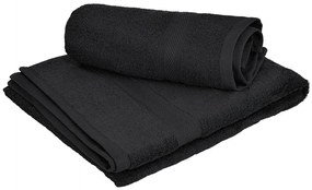 Prosop CLARYSSE ELEGANCE 60x110 cm antracit, 100% bumbac
