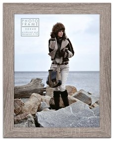 Ramă foto pentru fotografii Styler Narvik, 36 x 46 cm, gri maro