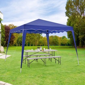Jusky Cort de gradina Vivara 3x3m - albastru