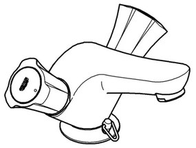 GROHE 21100001 - Baterie lavoar COSTA L DN 15, crom lucios