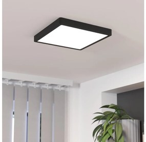 Eglo 900588 - Plafonieră LED dimerizabilă FUEVA LED/20,5W/230V neagră