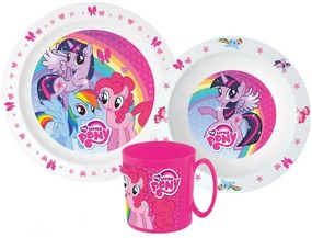 Micul meu ponei set de vase, set de plastic micro cu cană 350 ml