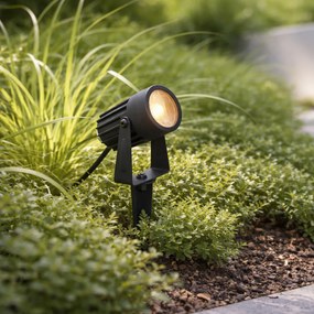 Spot modern de 12V negru cu LED inclus IP67 - Voltaire Pico