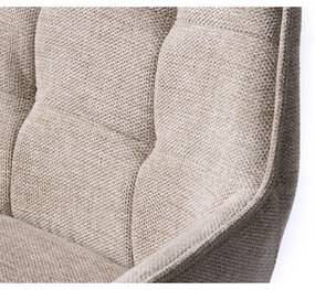 Scaun de bar bej cu înălțime ajustabilă Nolan – Unique Furniture