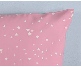 Lenjerie de pat pentru copii roz din bumbac pentru pat de o persoană 140x200 cm Dash – Good Morning