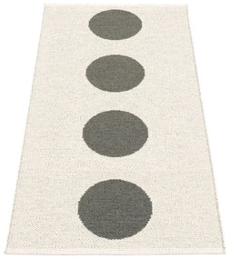 Covor tip traversă pentru interior și exterior gri închis 70x150 cm Vera Charcoal – Pappelina