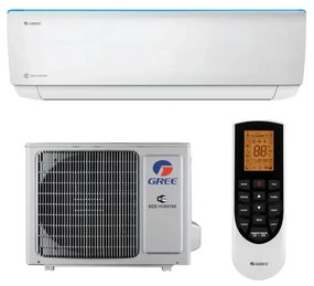 Aparat de aer conditionat Gree Pulsar GWH12AGBXB-K6DNA1A, 12000 BTU, A++ A+, Wi-Fi, Inverter, Cold Plasma+, Auto Clean, I Feel, + Kit instalare inclus, Alb