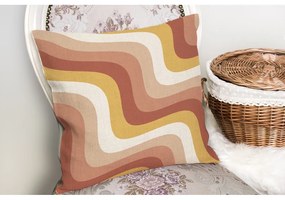 Față de pernă 43x43 cm Creamy Strawberry Swirl – Mila Home