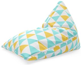 Sac de șezut Triangl triunghiuri bicolore, colorat