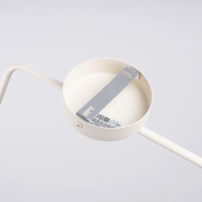 Lampă de perete Sollux SL.1699 NOX 1xE14/10W/230V crem