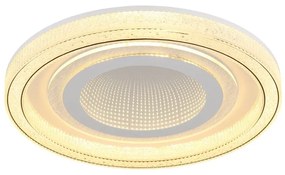 Plafoniera LED dimmabila cu telecomanda ALSUNA alb