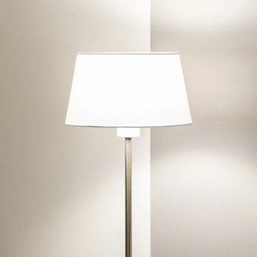 Brilagi - Lampadar LED CERIA, 1x E27/40W/230V, Ø 25 cm, alb/crom mat