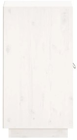 Servanta, alb, 34x40x75 cm, lemn masiv de pin 1, Alb