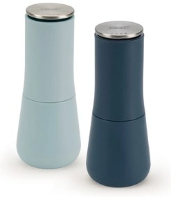 Set de 2 râșnițe sare și piper Joseph Joseph Milltop Sky, albastru
