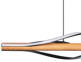 Lustră LED pe cablu Zuma Line P230857003 BAEZ LED/30W/230V