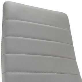 Scaun de masă Tino NOVA în gri-gri