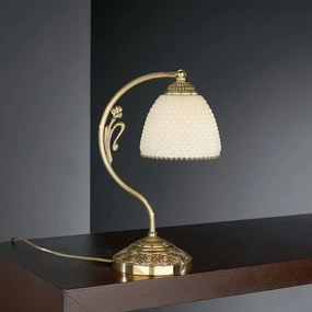 Veioza/Lampa de masa din alama design italian H-34cm 7105