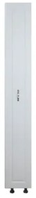 Coloana 30  Zebra Alb /  MDF Alb drept