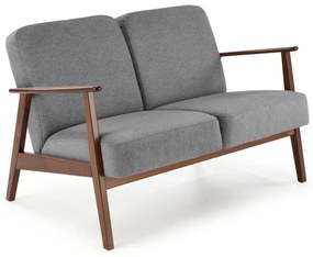 Canapea Milano 2S gri Castel 93/nuc inchis