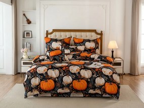 Lenjerie de pat din microfibra MAGIC PUMPKIN colorate Dimensiune lenjerie de pat: 70 x 90 cm | 140 x 200 cm