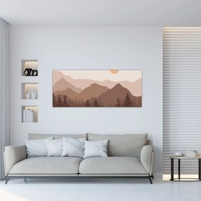Tablou - Munții Maro N⁰1 (120x50 cm)