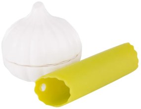 Set tocator manual si curatator usturoi, verde