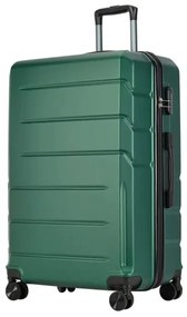 Valiză mare cu două roți BONTOUR „SPINNER”, verde
