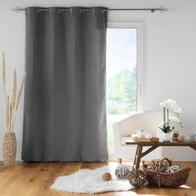 Draperie gri antracit antifonică 140x260 cm Jupiter – douceur d'intérieur