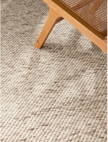 Covor bej/în culoare naturală țesut manual din lână 140x200 cm Lyon Beans – Elle Decoration