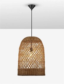 Lustra/Pendul ratan design natural SOLITA maro
