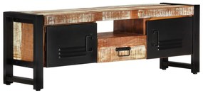 Comoda TV, 120x30x40 cm, lemn masiv reciclat 1, reclaimed wood